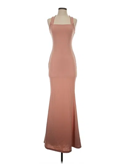 Pre-owned Shein Cocktail Dress In Brown