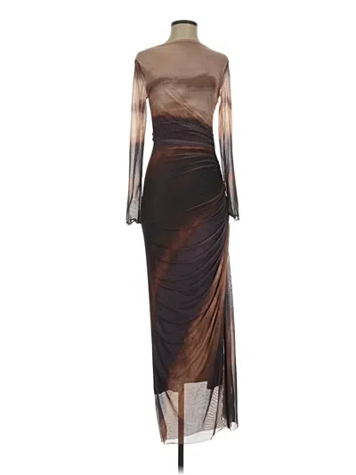 Pre-owned Shein Cocktail Dress In Brown
