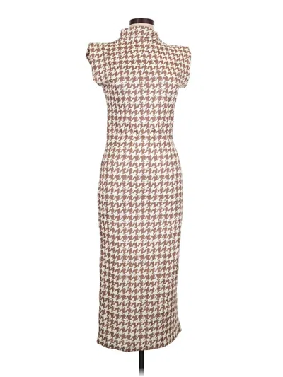 Pre-owned Shein Cocktail Dress In Brown