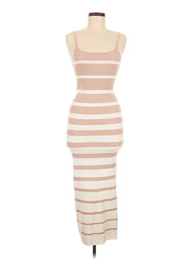 Pre-owned Shein Cocktail Dress In Brown