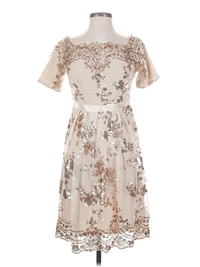 Pre-owned Shein Cocktail Dress In Brown