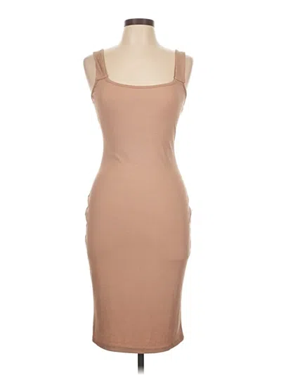 Pre-owned Shein Cocktail Dress In Brown