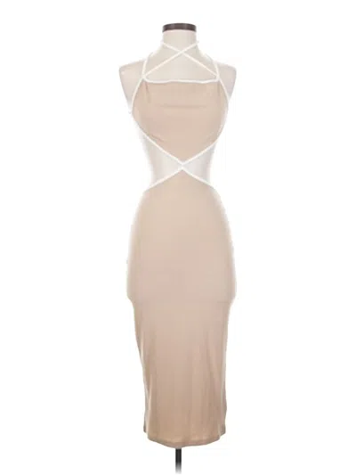 Pre-owned Shein Cocktail Dress In Brown