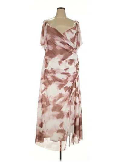 Pre-owned Shein Cocktail Dress In Brown