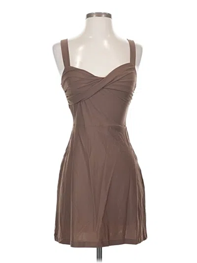 Pre-owned Shein Cocktail Dress In Brown