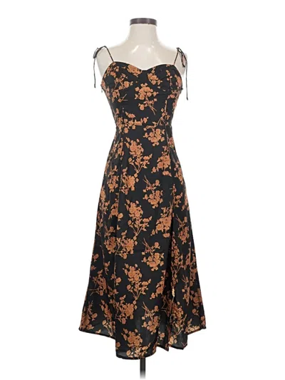Pre-owned Shein Cocktail Dress In Brown
