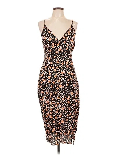 Pre-owned Shein Cocktail Dress In Brown