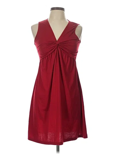 Pre-owned Shein Cocktail Dress In Burgundy