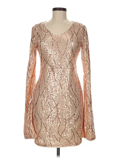 Pre-owned Shein Cocktail Dress In Gold