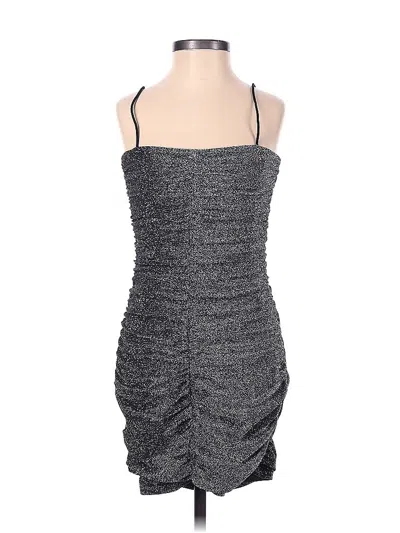 Pre-owned Shein Cocktail Dress In Gray