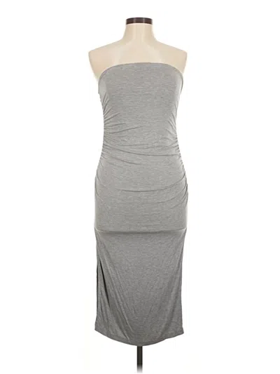 Pre-owned Shein Cocktail Dress In Gray