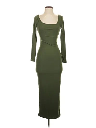 Pre-owned Shein Cocktail Dress In Green