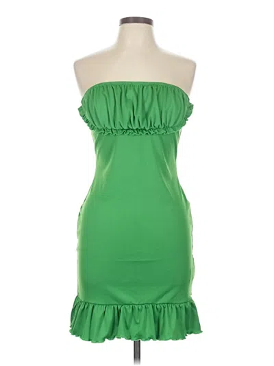 Pre-owned Shein Cocktail Dress In Green