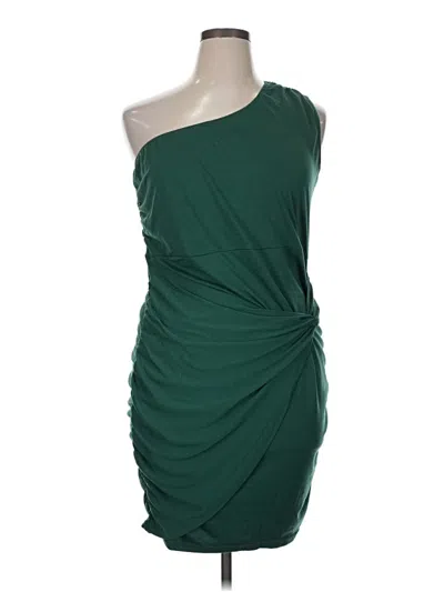 Pre-owned Shein Cocktail Dress In Green