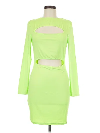 Pre-owned Shein Cocktail Dress In Green