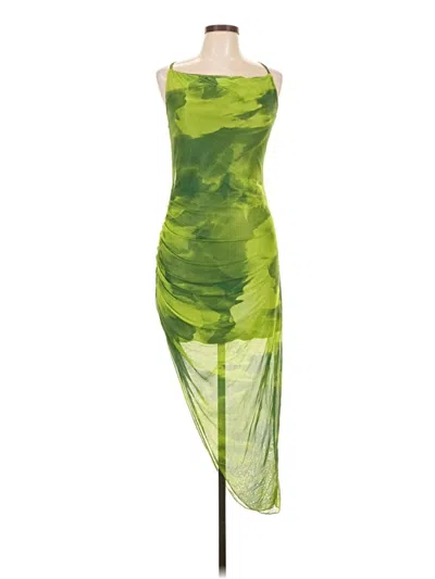 Pre-owned Shein Cocktail Dress In Green