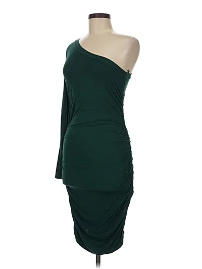 Pre-owned Shein Cocktail Dress In Green
