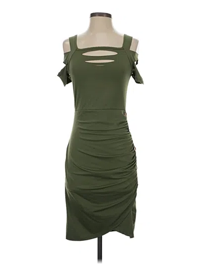 Pre-owned Shein Cocktail Dress In Green