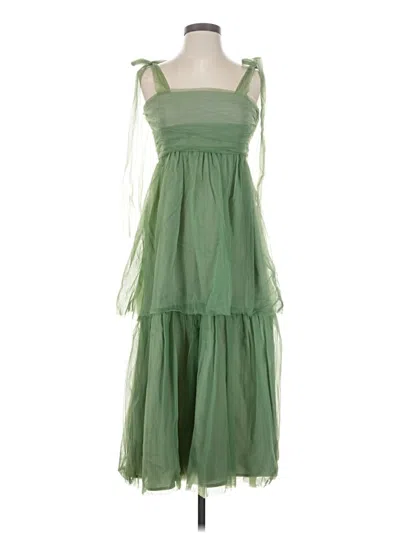 Pre-owned Shein Cocktail Dress In Green