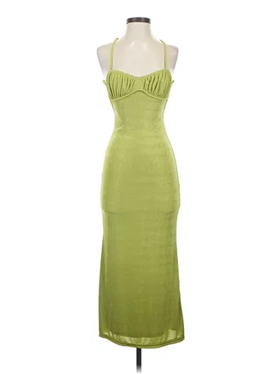 Pre-owned Shein Cocktail Dress In Green