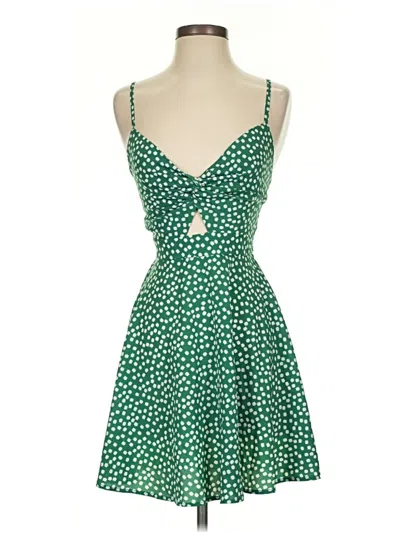 Pre-owned Shein Cocktail Dress In Green
