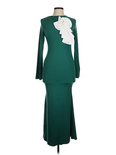Pre-owned Shein Cocktail Dress In Green