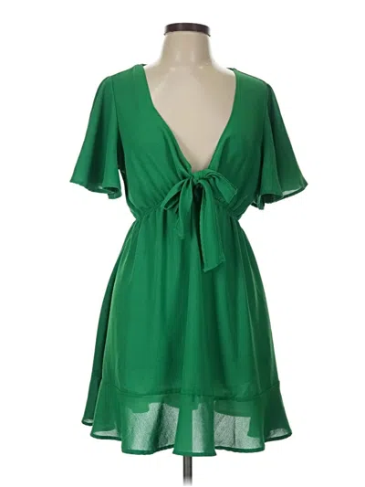 Pre-owned Shein Cocktail Dress In Green