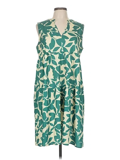Pre-owned Shein Cocktail Dress In Green