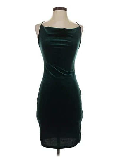 Pre-owned Shein Cocktail Dress In Green