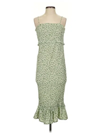 Pre-owned Shein Cocktail Dress In Green