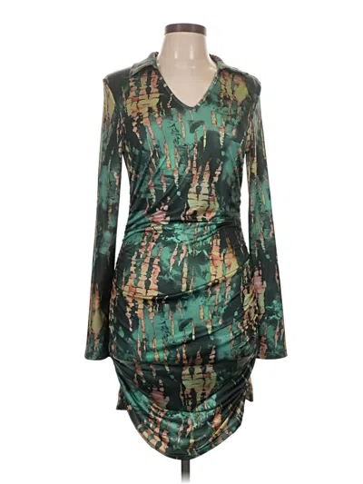 Pre-owned Shein Cocktail Dress In Green