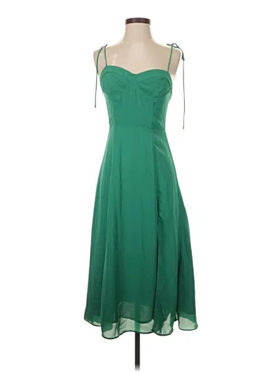 Pre-owned Shein Cocktail Dress In Green