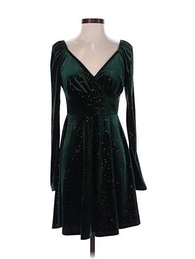 Pre-owned Shein Cocktail Dress In Green