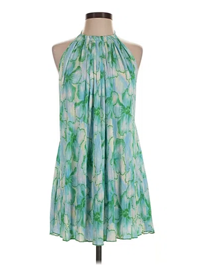 Pre-owned Shein Cocktail Dress In Green
