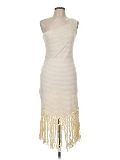 Pre-owned Shein Cocktail Dress In Ivory