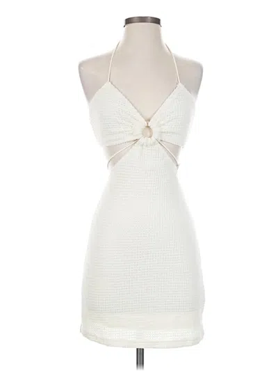 Pre-owned Shein Cocktail Dress In Ivory