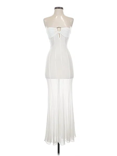 Pre-owned Shein Cocktail Dress In Ivory