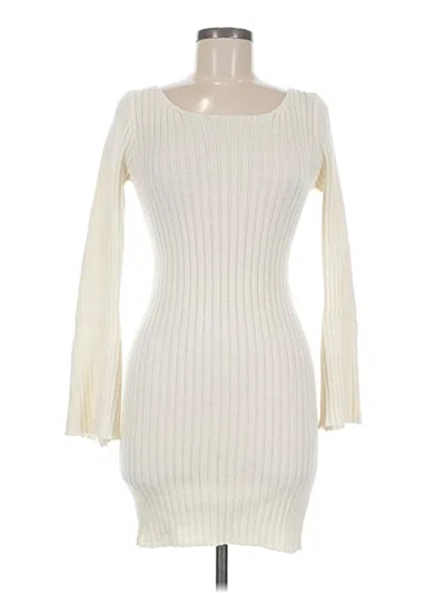 Pre-owned Shein Cocktail Dress In Ivory