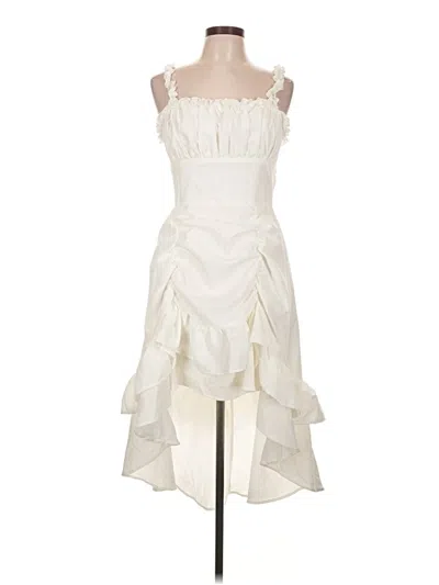 Pre-owned Shein Cocktail Dress In Ivory