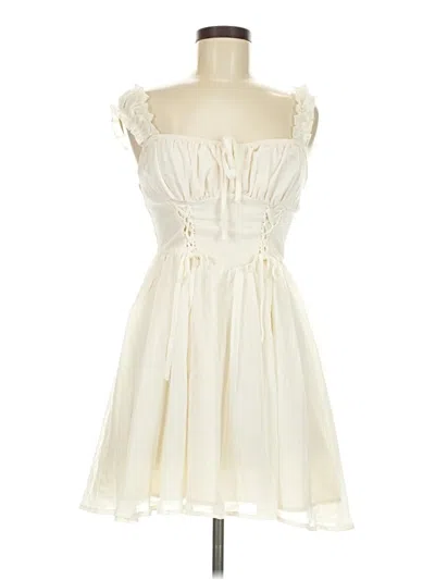 Pre-owned Shein Cocktail Dress In Ivory