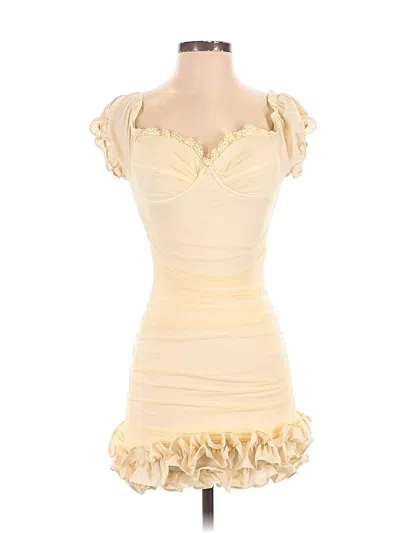 Pre-owned Shein Cocktail Dress In Ivory