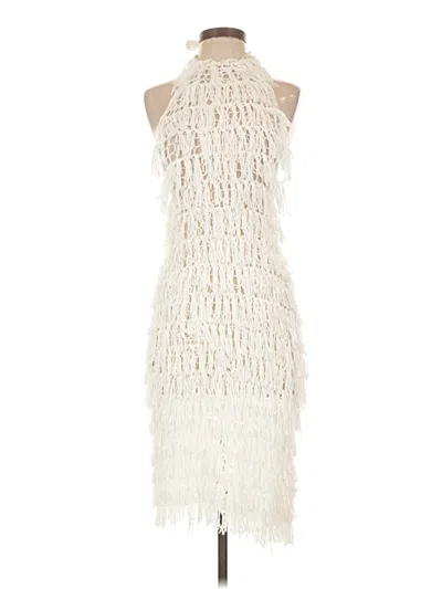 Pre-owned Shein Cocktail Dress In Ivory