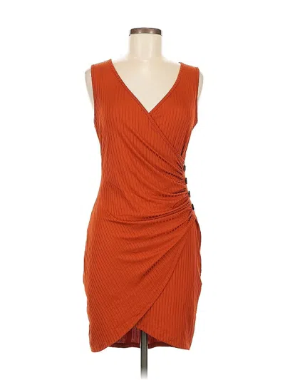 Pre-owned Shein Cocktail Dress In Orange