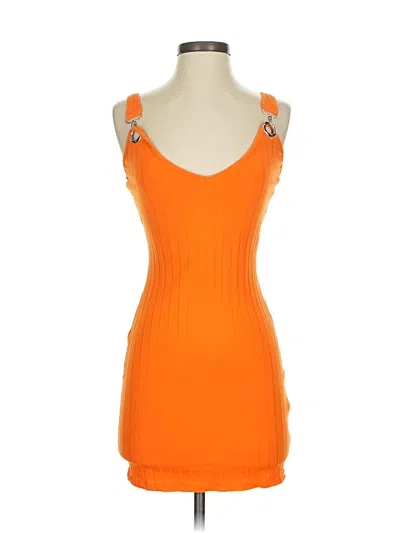 Pre-owned Shein Cocktail Dress In Orange