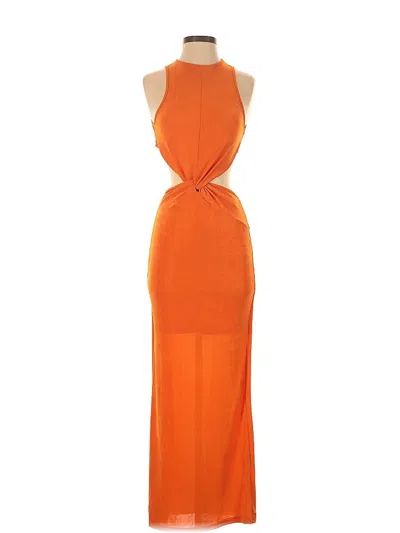 Pre-owned Shein Cocktail Dress In Orange