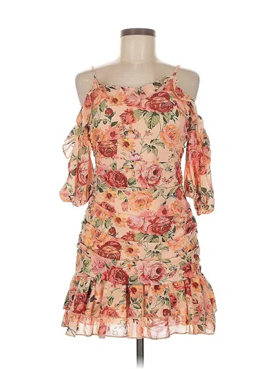 Pre-owned Shein Cocktail Dress In Orange