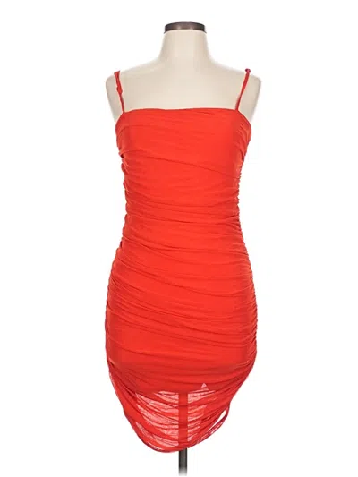 Pre-owned Shein Cocktail Dress In Orange