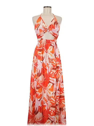 Pre-owned Shein Cocktail Dress In Orange