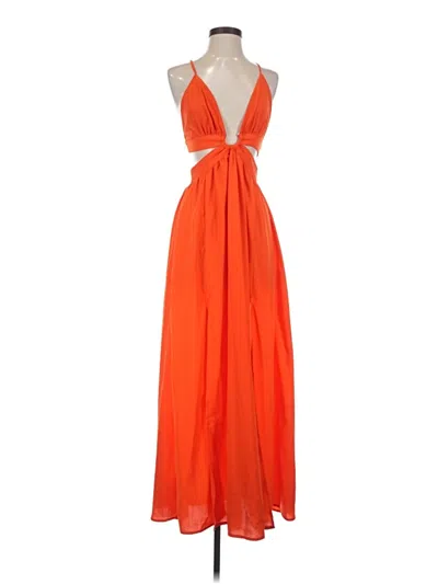 Pre-owned Shein Cocktail Dress In Orange