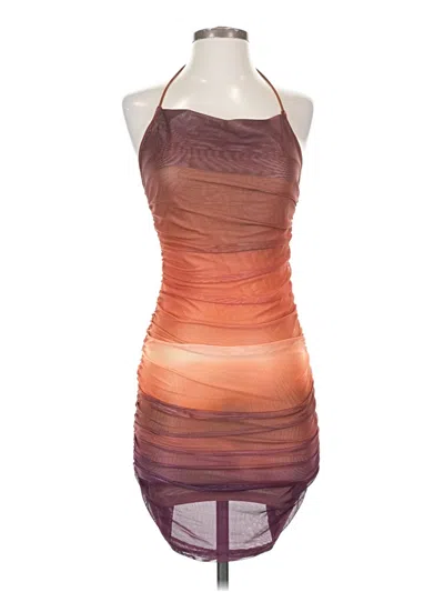 Pre-owned Shein Cocktail Dress In Orange
